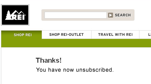 Usability: Destroying Goodwill—A lesson from REI