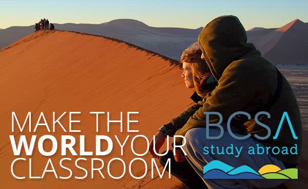 B.C. Study Abroad logo