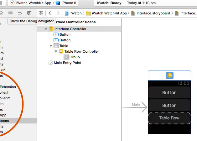 xcode_iwatch