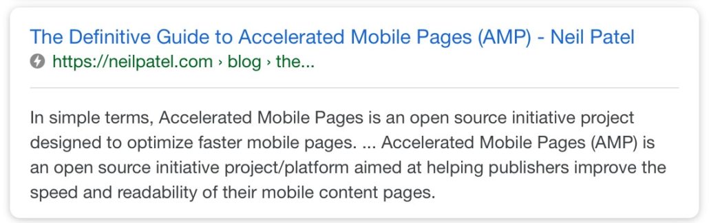 accelerated-mobile-pages-serp-example