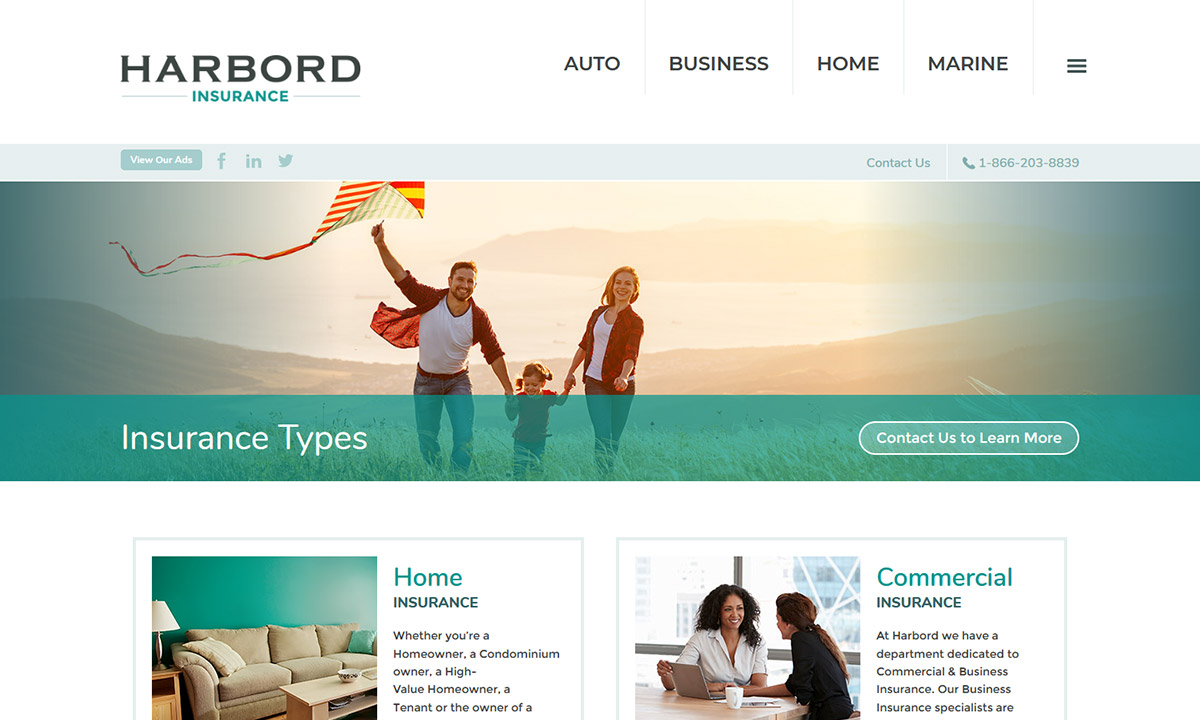 Harbord Insurance Caorda Web Solutions