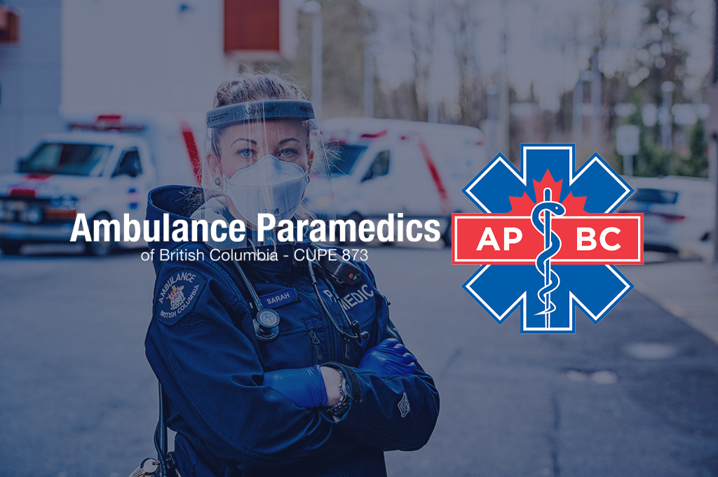 Ambulance Paramedics of British Columbia logo
