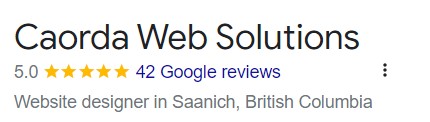 Google reviews in GBP