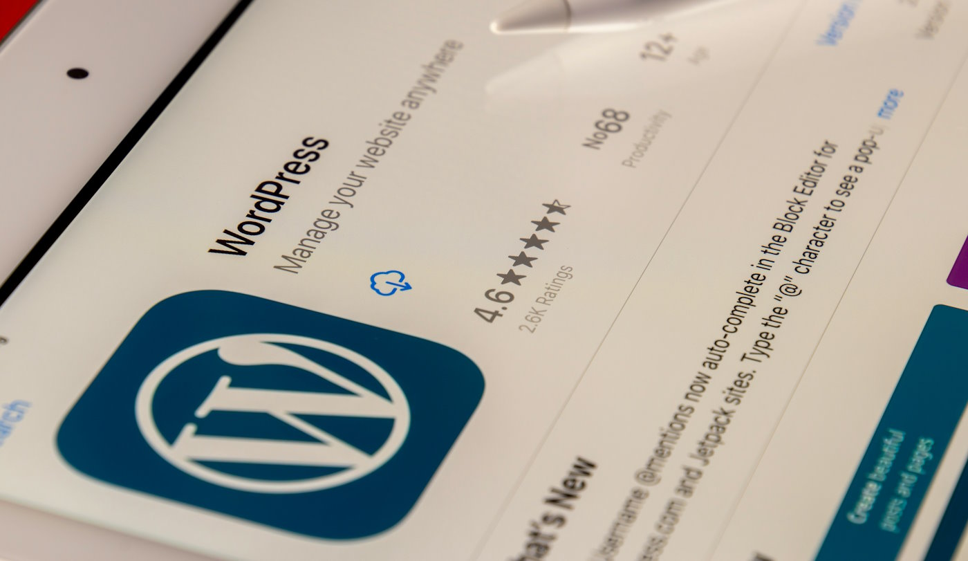 WordPress in app store