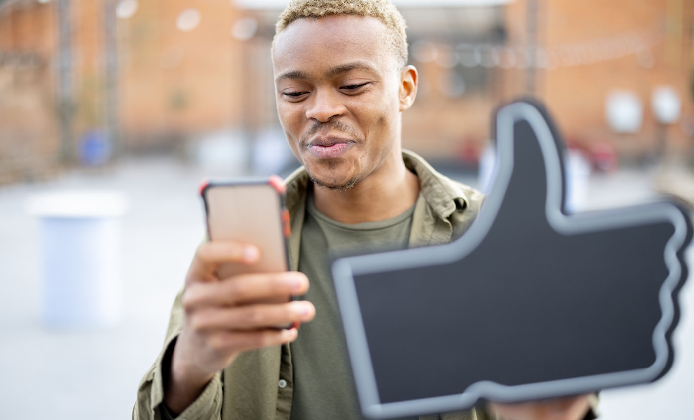using social media