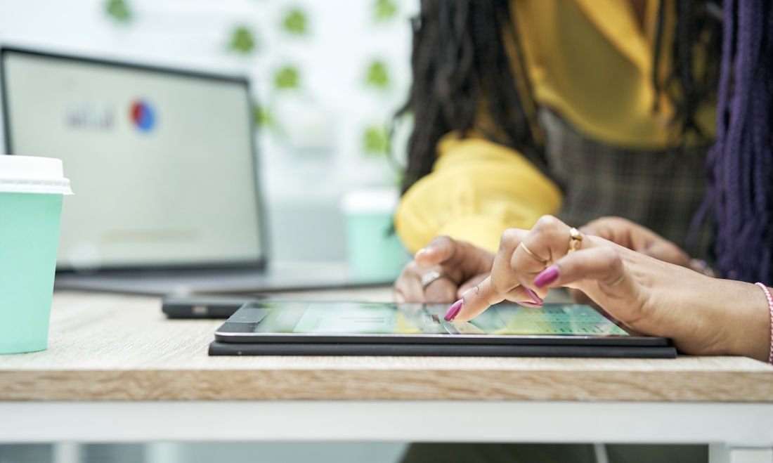 using different devices