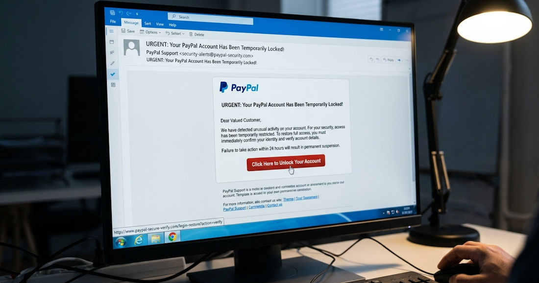 example of phishing scam